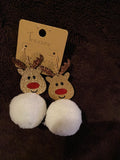 Holiday Reindeer Earrings