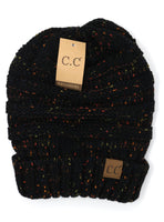 Flecked Slouchy C.C. Beanie Hat